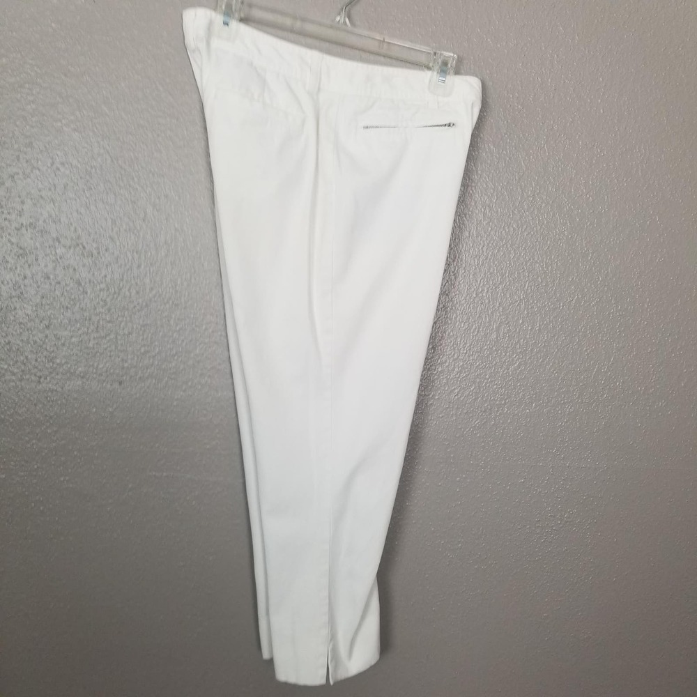 Lauren Ralph Lauren High Rise White Capris 4